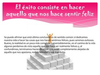 LIDERAZGO EL liderazgo es un tema crucial hoy en día en donde las fronteras se han abierto al comercio global; donde las organizaciones y empresaspermanentemente se encuentran en una constante lucha por ser cada vez más competitivas, lo que ha generado que las personas que las conforman sean eficientes y capaces de dar mucho de si para el bienestar de la organización o empresa. Al hablar de organizaciones y personas es indispensable mencionar a los conductores, los líderes de hoy, aquellos que logran el éxito de sus organizaciones y que orientan a sus subordinados a conseguirlo. El líder como toda persona posee muchos defectos y virtudes que debe conocer; esto implica mirar primero dentro de uno mismo, conocerse para luego entender a los demás y reflejar lo que quiere lograr, lo que busca alcanzar con los demás para conseguir el éxito. Este análisis nos llevara a entendernos para luego conocer a los demás y de esta forma mejorar nuestro desempeño como líderes que somos, sea para beneficio personal y/o de nuestra organización.