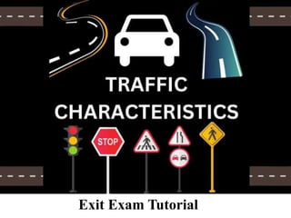 Exit Exam Tutorial
 