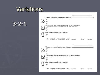 Variations 3-2-1 