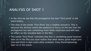 Textual Shot Examples Ex Machina Textual Analysis | PPTX