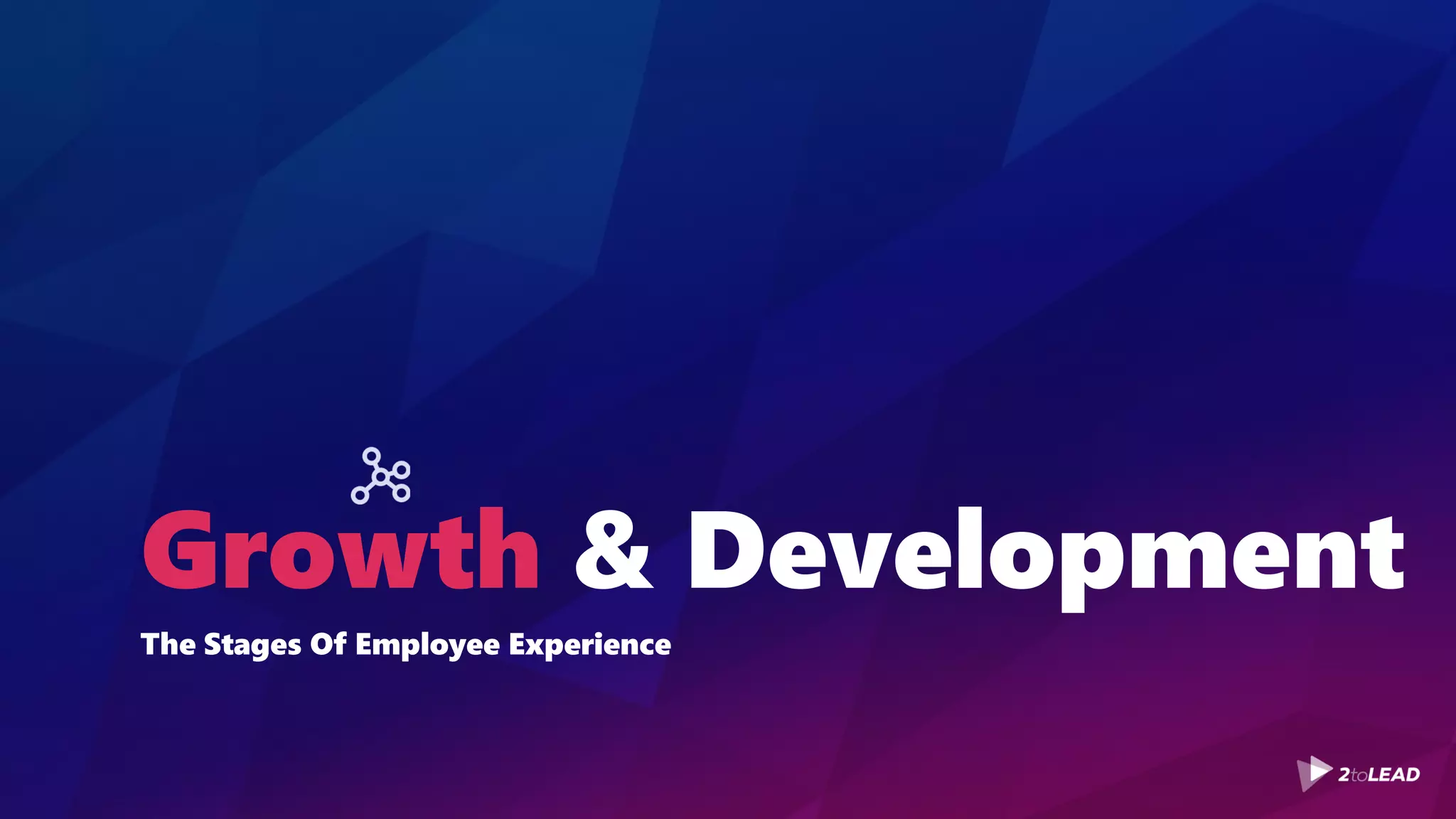 Growth & Development
The Stages Of Employee Experience
 