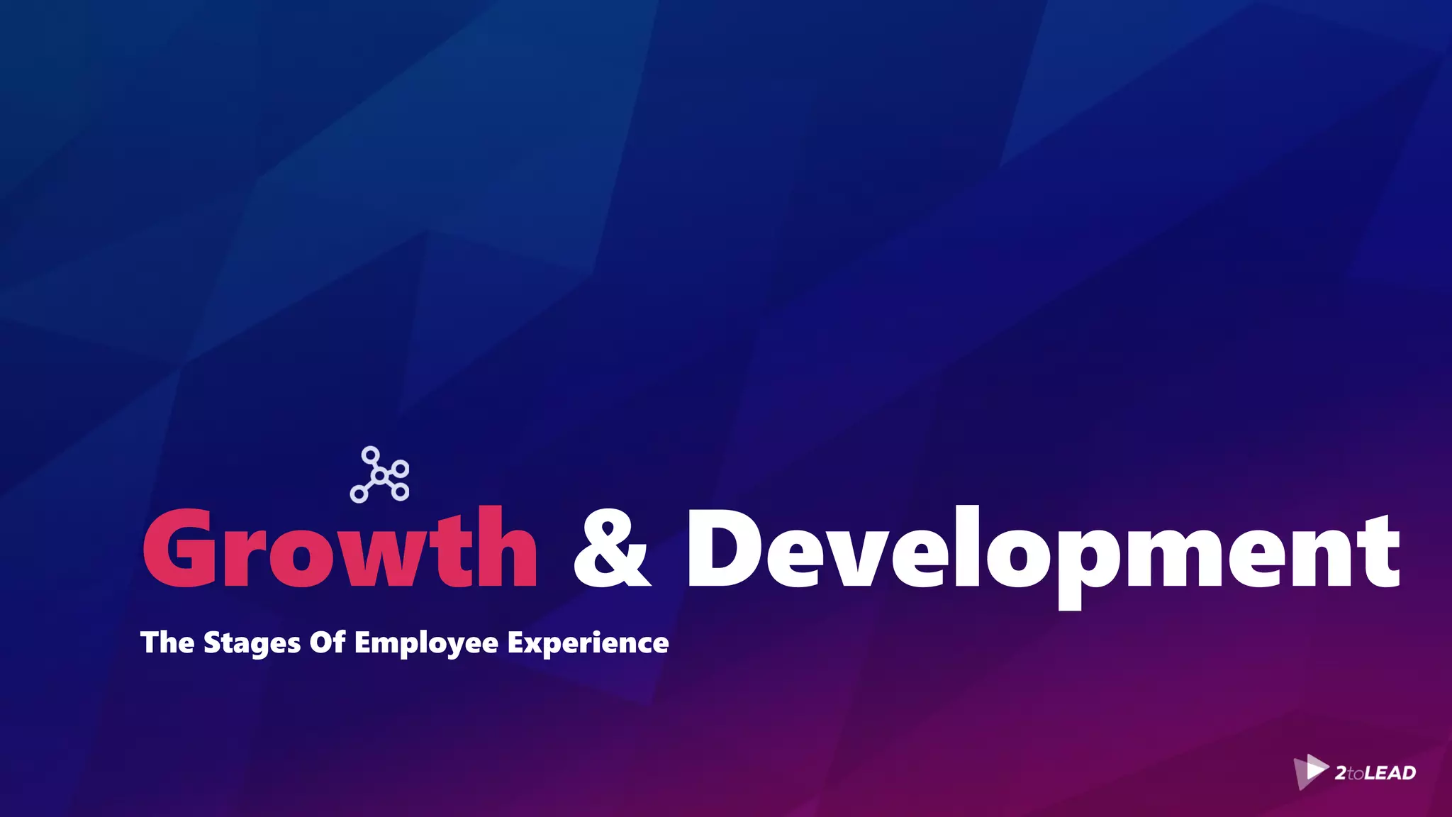 Growth & Development
The Stages Of Employee Experience
 