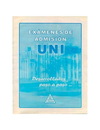 Exámenes de Admisión, Universidad Nacional de Ingeniería.pdf