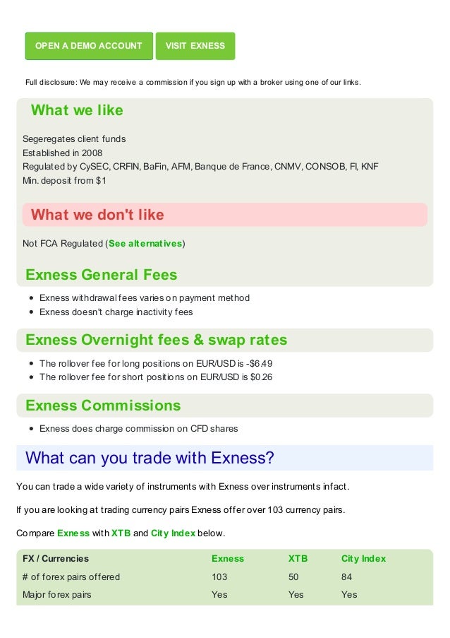 Exness Broker Review | Exness forex broker reviews Exness Broker Review -