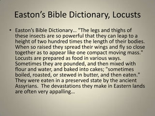 Exodus 10 12, passover, why study exodus, locusts, get up get going ...