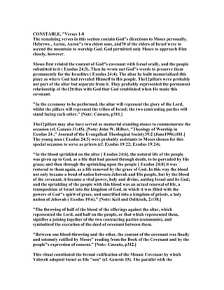Exodus 24 commentary | PDF