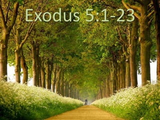 Exodus 4, 5, 6, Clear Word Bible, 7Th Day Adventist, The Lord, The G…