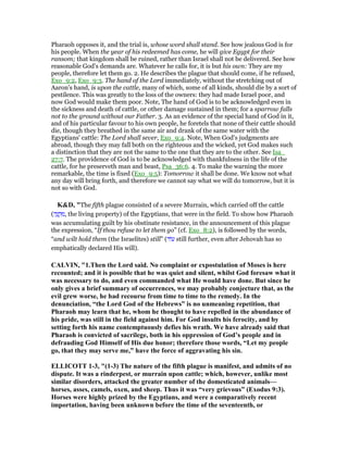 Exodus 9 commentary | PDF