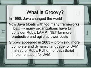 eXo EC - Groovy Programming Language | PPT