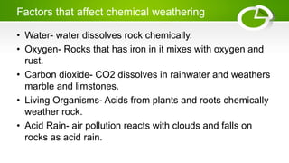 Exogenic-Process.pptx | Geology | Science