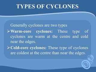 Exogenous disasters cyclones | PPTX