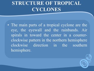 Exogenous disasters    cyclones