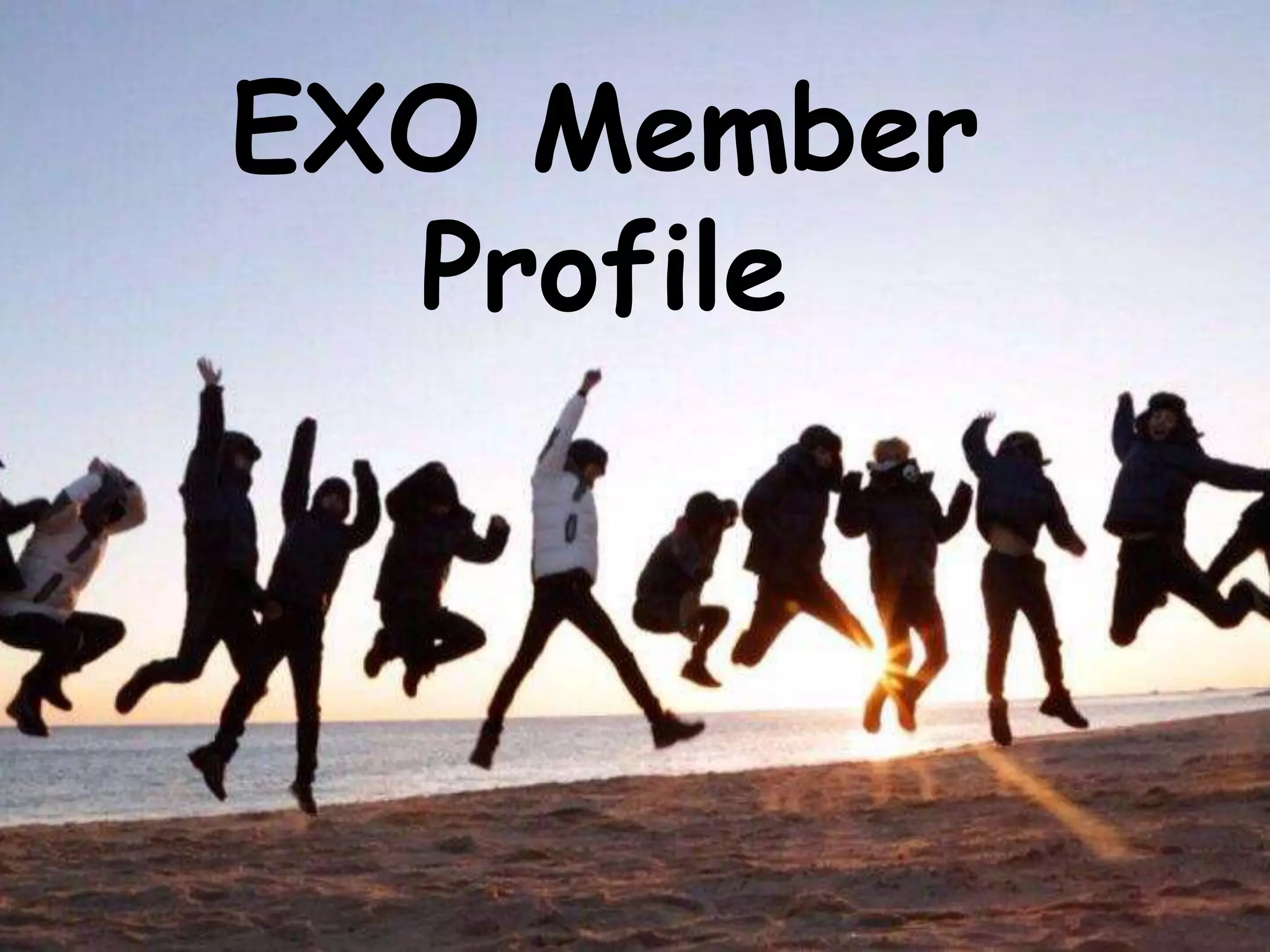 EXO Member Profile | PPTX, image size:2048x1536