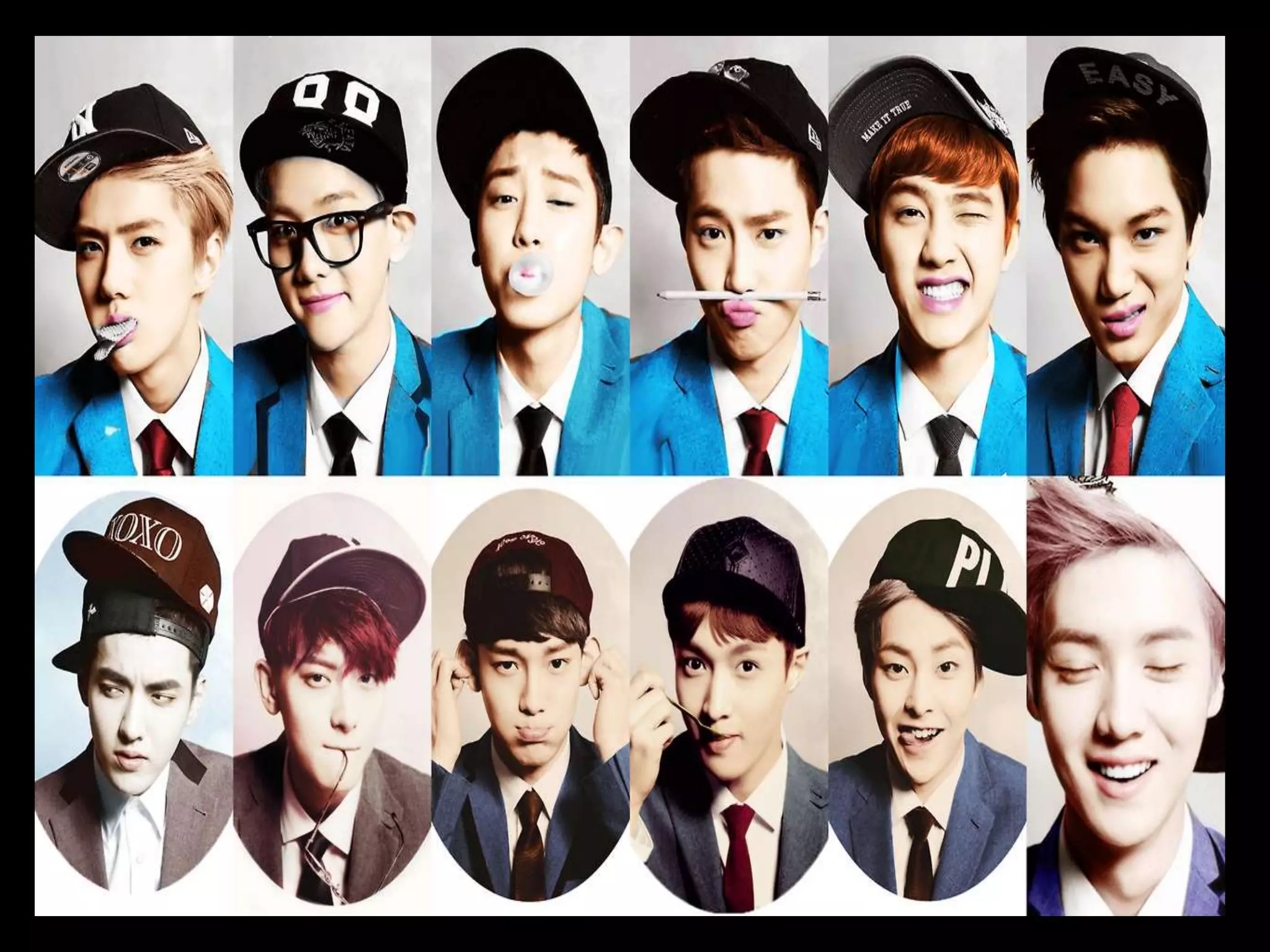 EXO Member Profile | PPTX, image size:2048x1536