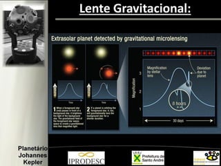 Lente Gravitacional:
 