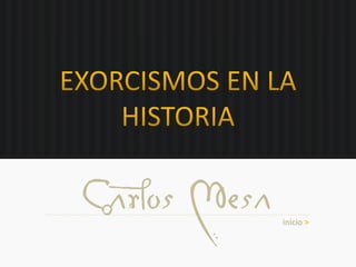 Carlos Mesa inicio >
 