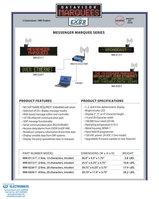 Exor marquee catalog | PDF