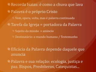 Exortação apostólica verbum domini