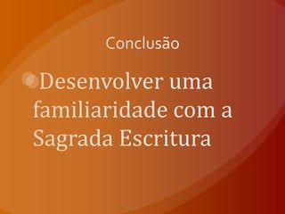 Exortação apostólica verbum domini