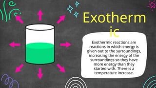 Exotherm Exothermic and Endothermic Reactions Chemistry Presentation.pptx