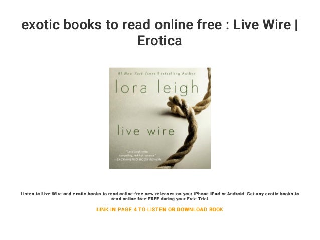 exotic books to read online free Live Wire Erotica