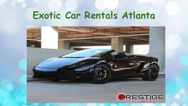 Exotic Car Rental Atlanta