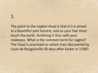 Naghol Ritual Exotic sports | PPT