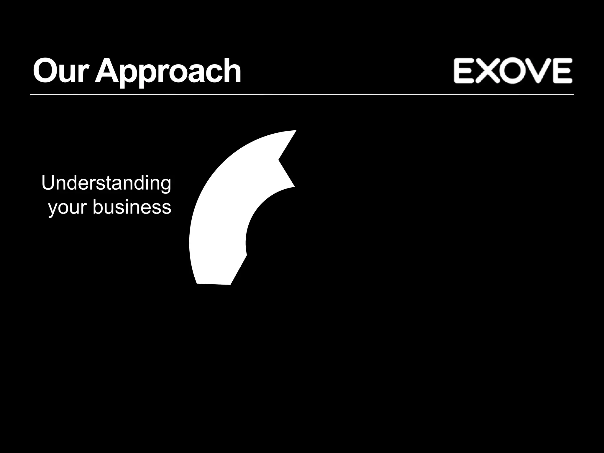 Our Approach


Understanding                   Power of open
your business                   source




                Our expertise
 