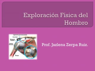 Prof. Jazlena Zerpa Ruiz.
 