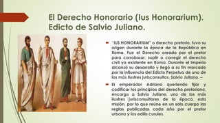LAS TRES ÉPOCA DEL DERECHO ROMANO | PPTX