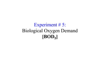 Exp. 4 & 5 COD and BOD..pptx