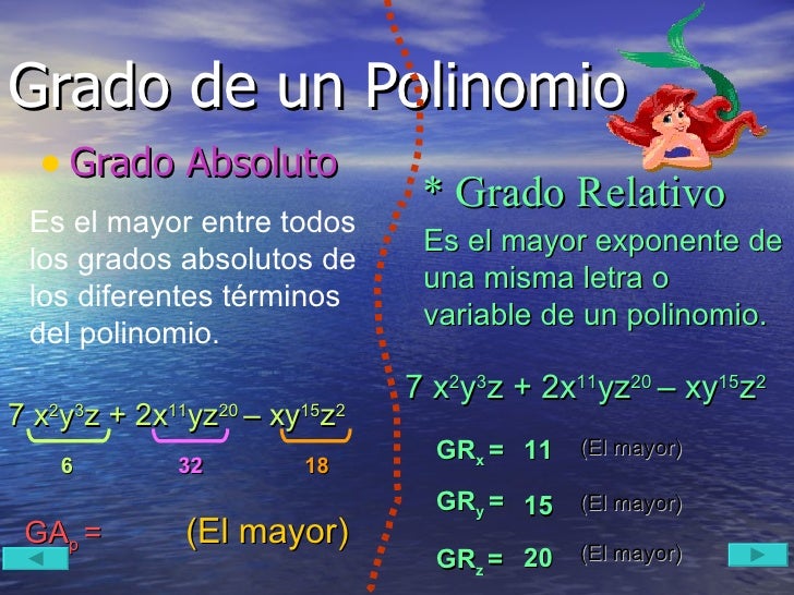expresiones algebraicas