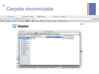 +
    Carpeta sincronizada
 