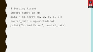 Foundations of Data Pre-Processing and Numerical Analysis Using Pandas ...