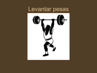 Levantar pesas 