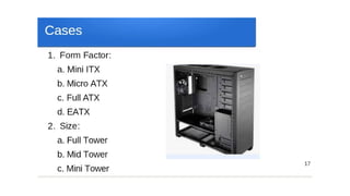 Front Panel of a CPU to learn this topic very easily | PPTX