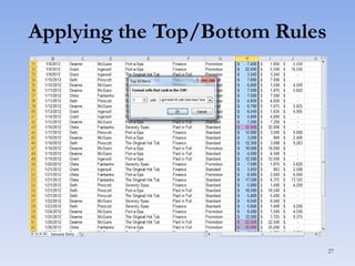 Applying the Top/Bottom Rules

27

 