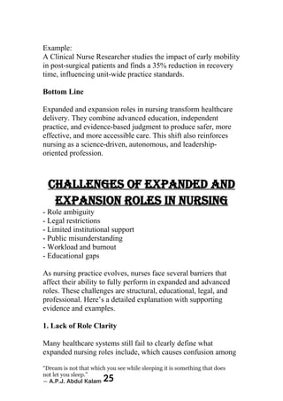 Role Expansion Expanded and Expansion Role in Nursing 123.docx