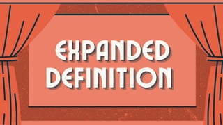 EXPANDED DEFINITIONS.pdf. powerpointpresentationp | PDF