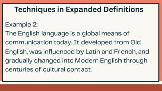 EXPANDED DEFINITIONS.pdf. powerpointpresentationp | PDF