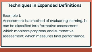 EXPANDED DEFINITIONS.pdf. powerpointpresentationp | PDF