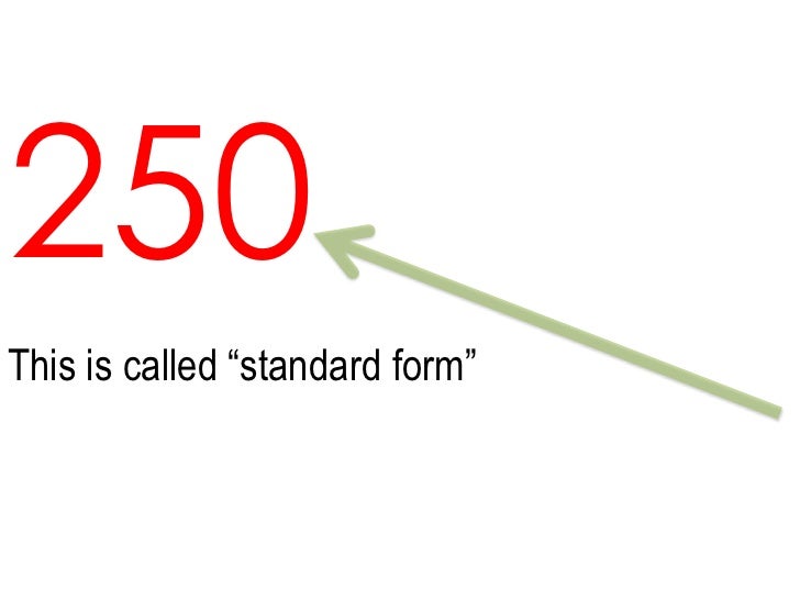 expanded form form 250