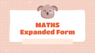 Math Expanded form | PPTX