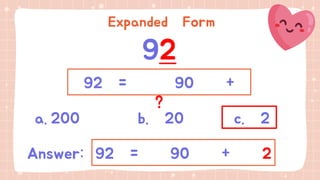 Math Expanded form | PPTX