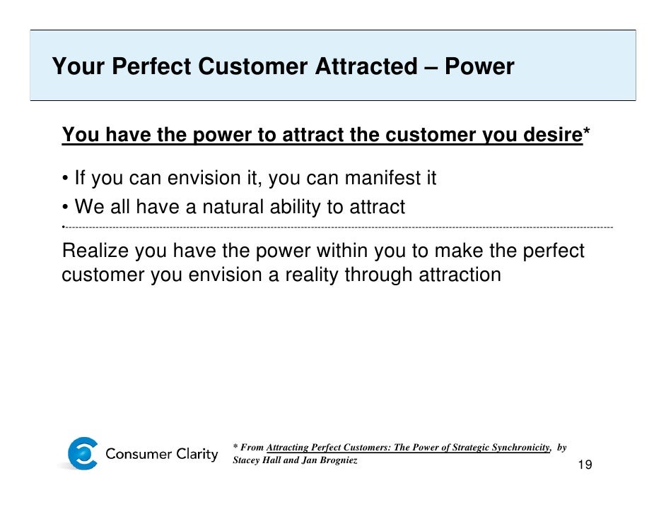 Expanded Identifying Targeting Amp Attracting Perfect Customers