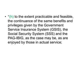 Expanded senior citizen act | PPTX