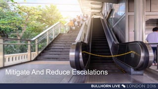 Mitigate And Reduce Escalations
 