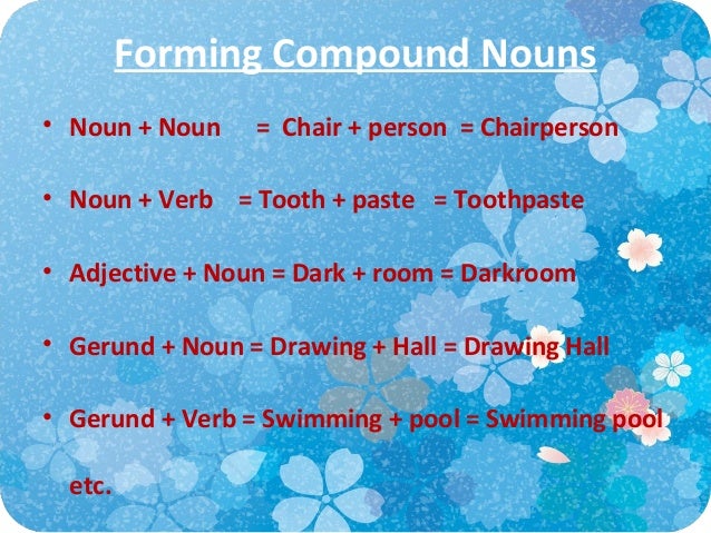 Expanding Nominal Compounds