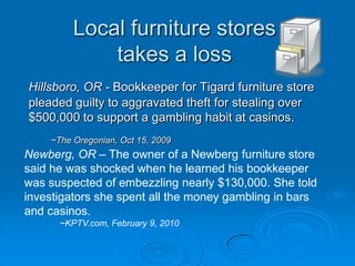 Problem Gambling Store Expanding Your Problem Gambling Prevention Toolkit | PPTX