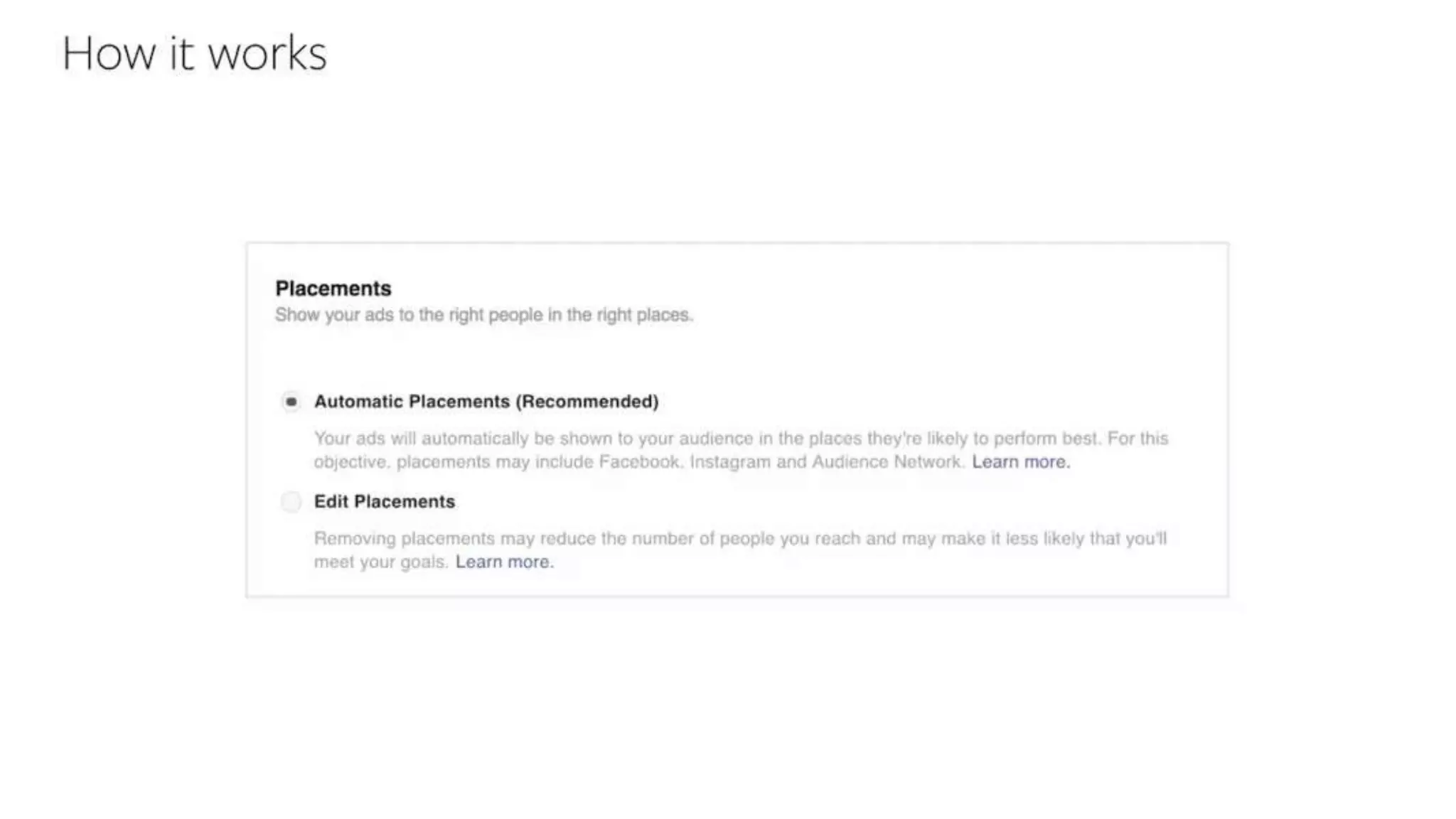 Expanding the Power of Facebook Advertising with Audience Network
